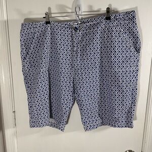 Caribbean Joe Blue and White Patterned Apparel